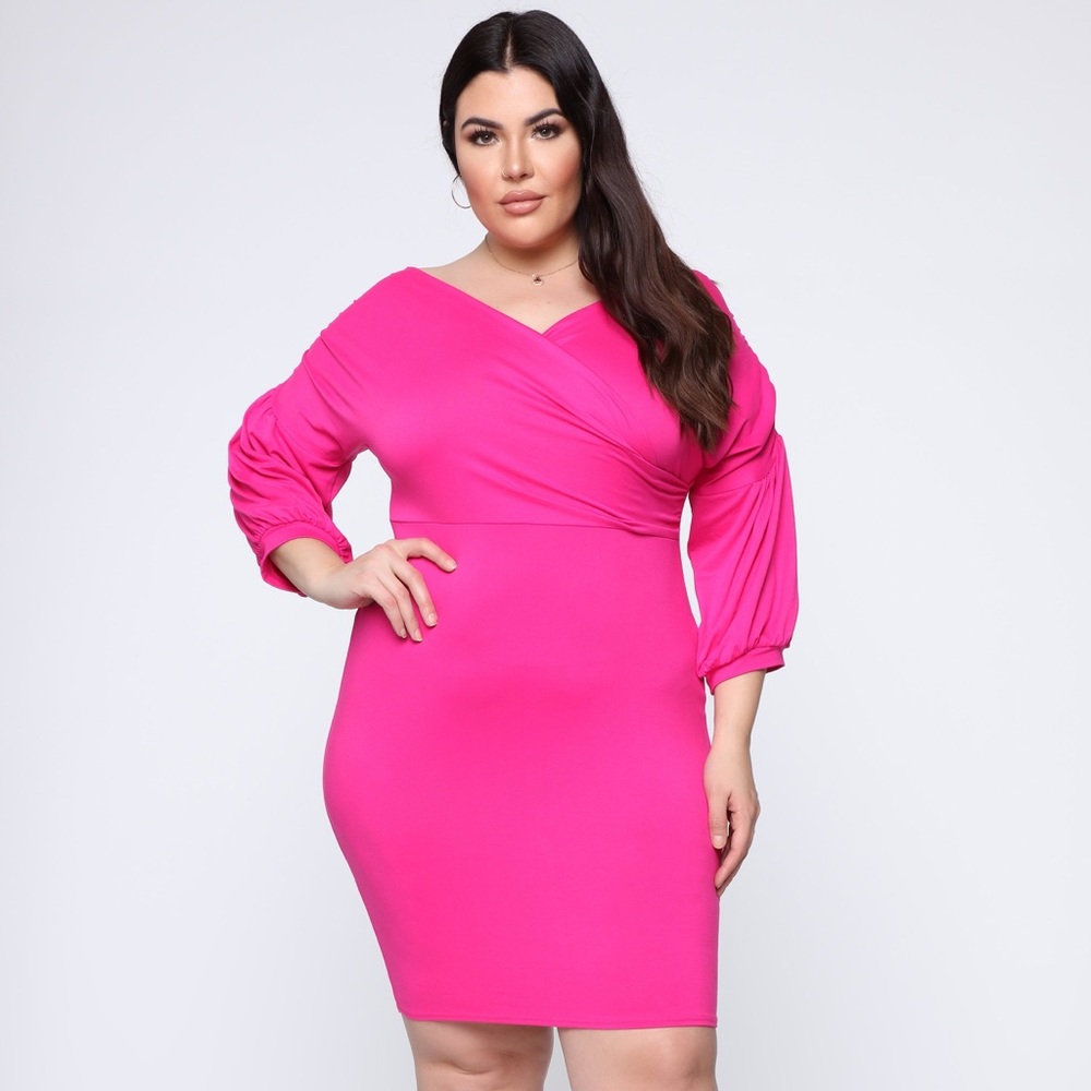 Fashion Nova off shoulder dress